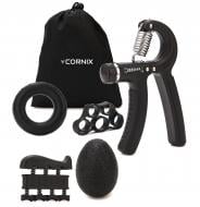 Набір еспандерів Cornix Hand Grip Workout Kit 5 шт. XR-0269 Black