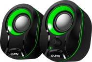 Акустическая система Sven 290 black-green 2.0 black/green