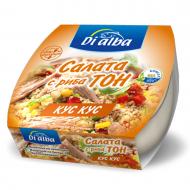 Салат Di Alba із тунця з кус-кусом 160 г