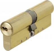 Цилиндр Abus D15 40x40 ключ-ключ 80 мм матовая латунь