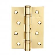 Петля MVM HE-100 BP 100x75x3 мм полированная латунь универсальная Петля MVM HE-100 BP 100x75x3 мм полированная латунь универсальная