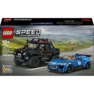 Конструктор LEGO Speed Champions Jaguar Project 7 и Land Rover Defender 77264