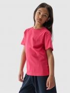 Футболка 4F 4FJWSS25TTSHF2326-55S р.134 розовый Футболка 4F 4FJWSS25TTSHF2326-55S р.134 розовый