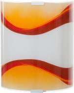 Світильник настінний Eglo Napoli 1 1x60 Вт E27 біло-помаранчевий 87498 