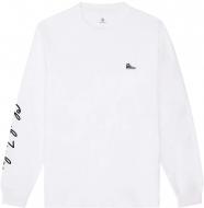 Футболка Converse CONVERSE CT SNEAKER PATCH LS TEE 10020536-102 р.L белый