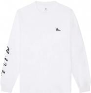 Футболка Converse CONVERSE CT SNEAKER PATCH LS TEE 10020536-102 р.S белый