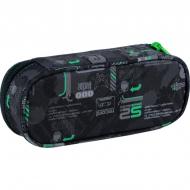 Пенал на молнии Fox Rules K24-599-2 KITE темно-серый