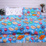 Комплект постельного белья Бязь Ranforce Elite 17-0511 Bombs 143х210 см мультиколор MirSon Комплект постельного белья Бязь Ranforce Elite 17-0511 Bombs 143х210 см мультиколор MirSon