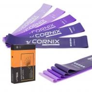 Набір міні-стрічок для фітнесу Cornix Mini Power Band 5 шт. 1-20 кг XR-0253