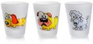 Набор рюмок Banquet Fizzy Dogs 04G1032FD3-A 50 мл 3 шт.