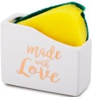 Подставка под губку Lefard Made with love з 9 см 940-133 Подставка под губку Lefard Made with love з 9 см 940-133