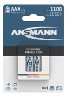 Аккумулятор Ansmann 1100 mAh NiMH 1.2V Premium AAA (мизинчиковые) 4 шт. (5035232)