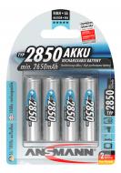 Аккумулятор Ansmann 4x2850 mAh NiMH 1.2V Premium 1/2AA 4 шт. (5035212)