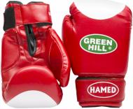 Боксерские перчатки Green Hill 10oz HAMED BGH-2036110 красный