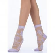 Носки женские Giulia 043 WS2 CRISTAL р.36-38 лиловый