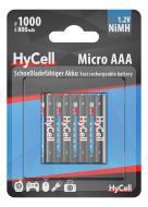 Аккумулятор Ansmann HyCell 1000 mAh NiMH 1.2V AAA (мизинчиковые) 4 шт. (5030662)