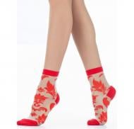 Шкарпетки жіночі Giulia 043 WS2 CRISTAL р.36-38 червоний