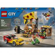 Конструктор LEGO City Доставка пиццы с разными транспортными средствами 60496