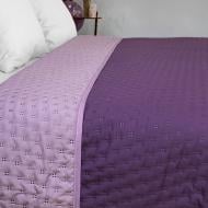 Покрывало декоративное Sunset Purple/Lavender 200x210 см Zastelli фиолетовый/розовый