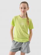 Футболка 4F TSHIRT F1871 4FJWSS25TTSHF1871-45S р.146 зеленый Футболка 4F TSHIRT F1871 4FJWSS25TTSHF1871-45S р.146 зеленый