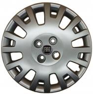 Колпак для колес SJS Fiat 322 R15" 4 шт. серебряный (091644)