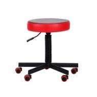 Табурет AMF Art Metal Furniture Грас Скаден красный / черный