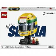 Конструктор LEGO Editions Formula 1 Шлем Айртона Сенны 43024