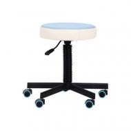 Табурет AMF Art Metal Furniture Грас Неаполь N-06/Неаполь N-50 белый голубой / черный Табурет AMF Art Metal Furniture Грас Неаполь N-06/Неаполь N-50 белый голубой / черный