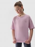 Футболка 4F TSHIRT F1853 4FJWSS25TTSHF1853-52S р.146 розовый