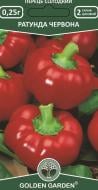 Семена Golden Garden перец сладкий Ратунда красная 0,25 г (4820164129661)