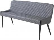 Лавка Unique Furniture OTTOWA 600x820x1600 мм сірий / чорний