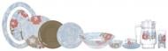 Сервіз столовий Luminarc Peony Floral Blue 46 предметів N6255