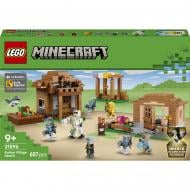 Конструктор LEGO Minecraft Нападение вызывателя на деревню 21596