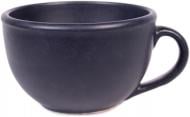 Чашка 300 мл Блек Мат Manna Ceramics
