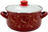 Кастрюля Infinity Красный вензель 4,8 л