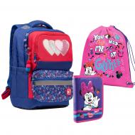 Шкільний набір YES SchoolCase S-30 Juno XS Collection Heart beat 3 предмети