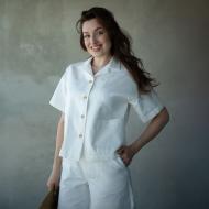 Блуза Эдельвика р. S молочный 06-25/00