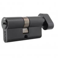 Цилиндр Bruno 30x30 ключ-вороток 60 мм черный