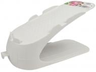 Подставка для обуви Omak Plastik DecoBella 90x190x100 мм белый (50828)
