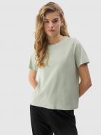 Футболка 4F TSHIRT F1360 4FWSS24TTSHF1360-42S р.S зеленый