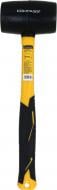 Киянка Compass 670 г чорна гума фібергласова ручка CP-RH0670-BL