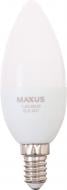 Лампа светодиодная Maxus CL-F 6 Вт C37 матовая E14 220 В 3000 К