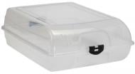 Контейнер для обуви Omak Plastik 50848 прозрачный DecoBella 130x240x330 мм