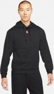 Джемпер Nike M NKCT DF FLC HERITAGE HOODIE DA5711-010 р. M черный