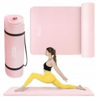 Коврик для йоги и фитнеса 4fizjo NBR Light Pink 180 x 60 x 1 см (P-5907739317001) светло-розовый