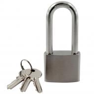 Замок навесной Comit 50 мм нержавеющая сталь 71067 открытый (амбарный)