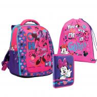 Шкільний набір YES SchoolCase S-57 Collection Minnie Mouse 3 предмети