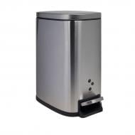 Відро з педаллю MVM BIN-27 8L SS Soft Close