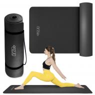 Коврик для йоги и фитнеса 4fizjo NBR Black 180 x 60 x 1 см (P-5907222931462) черный Коврик для йоги и фитнеса 4fizjo NBR Black 180 x 60 x 1 см (P-5907222931462) черный