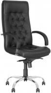 Кресло Nowy Styl Fidel Steel Chrome Comfort LE-A черный